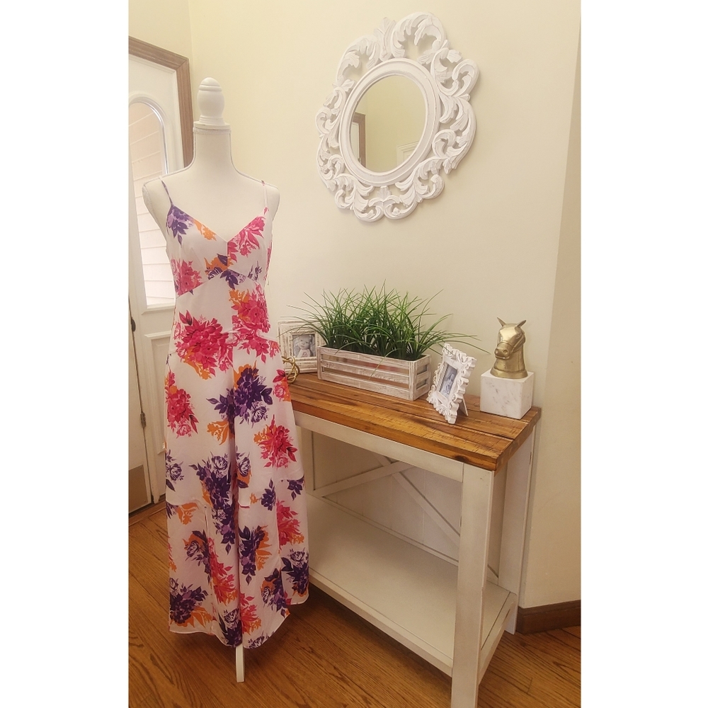 Bar III Long Floral Dress. Size 0.